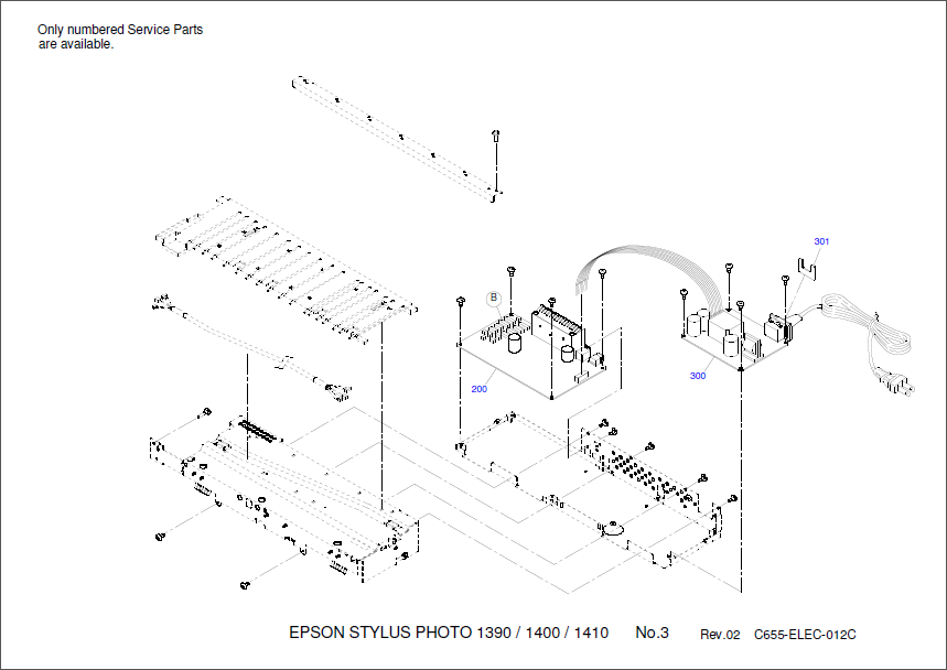 Epson Stylus Photo 1400 Parts Manual-3 Epson Stylus Photo 1400 Parts Manual-3